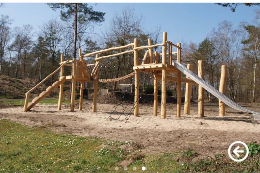 Chalet Toetje Op De Veluwe โฮนเดอร์โล ภายนอก รูปภาพ